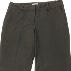 Halogen Dress Pants Women Size 10 Black Taylor Fit Stretch Wide Leg Career Wear